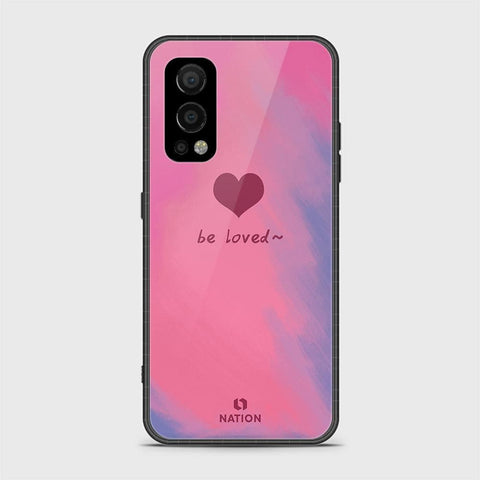 OnePlus Nord 2 Cover - Onation Heart Series - HQ Ultra Shine Premium Infinity Glass Soft Silicon Borders Case