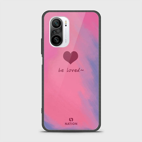 Xiaomi Redmi K40 Cover - Onation Heart Series - HQ Ultra Shine Premium Infinity Glass Soft Silicon Borders Case