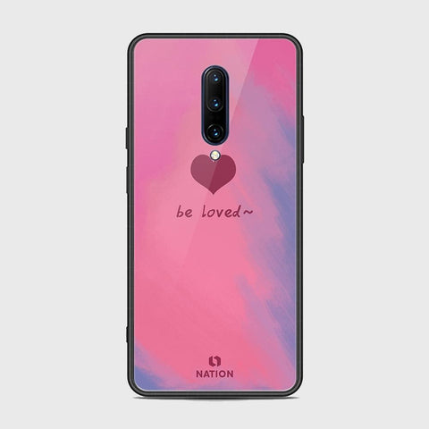 OnePlus 7 Pro Cover - Onation Heart Series - HQ Ultra Shine Premium Infinity Glass Soft Silicon Borders Case