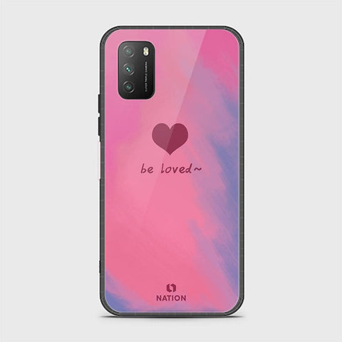 Xiaomi Redmi 9T Cover - ONation Heart Series - HQ Ultra Shine Premium Infinity Glass Soft Silicon Borders Case