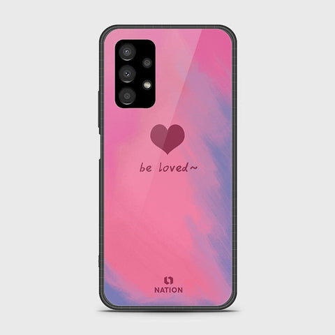 Samsung Galaxy A13 4G Cover- Onation Heart Series - HQ Ultra Shine Premium Infinity Glass Soft Silicon Borders Case