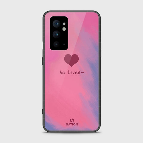 OnePlus 9RT 5G Cover- Onation Heart Series - HQ Ultra Shine Premium Infinity Glass Soft Silicon Borders Case