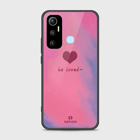 Infinix Hot 11 Cover- Onation Heart Series - HQ Ultra Shine Premium Infinity Glass Soft Silicon Borders Case