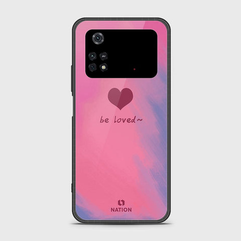 Xiaomi Poco M4 Pro 4G Cover- Onation Heart Series - HQ Ultra Shine Premium Infinity Glass Soft Silicon Borders Case