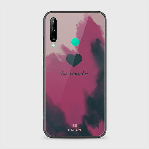 Huawei P40 lite E Cover - ONation Heart Series - HQ Ultra Shine Premium Infinity Glass Soft Silicon Borders Case