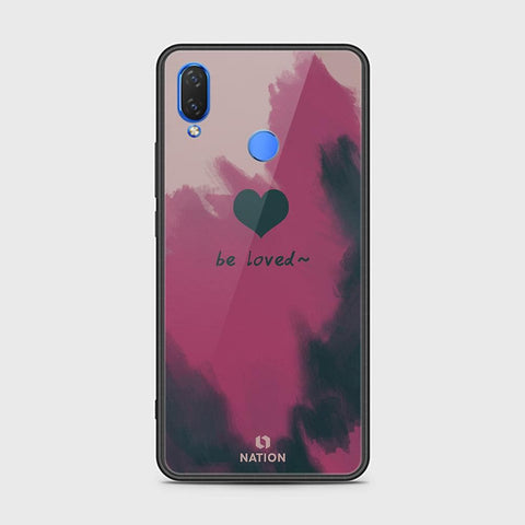 Huawei Y7 Prime 2019 Cover - ONation Heart Series - HQ Ultra Shine Premium Infinity Glass Soft Silicon Borders Case