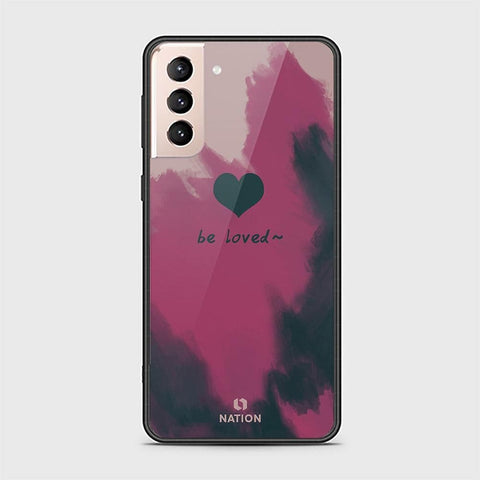 Samsung Galaxy S22 Plus 5G Cover - Onation Heart Series - HQ Ultra Shine Premium Infinity Glass Soft Silicon Borders Case