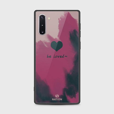 Samsung Galaxy Note 10 Cover - Onation Heart Series - HQ Ultra Shine Premium Infinity Glass Soft Silicon Borders Case