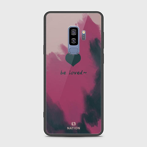 Samsung Galaxy S9 Plus Cover - Onation Heart Series - HQ Ultra Shine Premium Infinity Glass Soft Silicon Borders Case