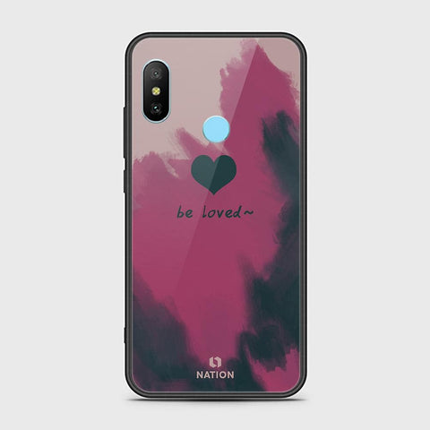 Xiaomi Redmi 6 Pro Cover - Onation Heart Series - HQ Ultra Shine Premium Infinity Glass Soft Silicon Borders Case