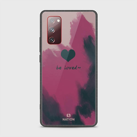 Samsung Galaxy S20 FE Cover - ONation Heart Series - HQ Ultra Shine Premium Infinity Glass Soft Silicon Borders Case