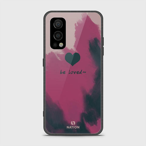 OnePlus Nord 2 Cover - Onation Heart Series - HQ Ultra Shine Premium Infinity Glass Soft Silicon Borders Case