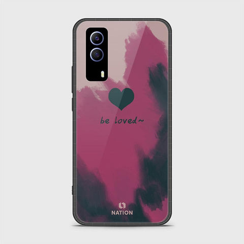 Vivo Y53s 5G Cover - Onation Heart Series - HQ Ultra Shine Premium Infinity Glass Soft Silicon Borders Case