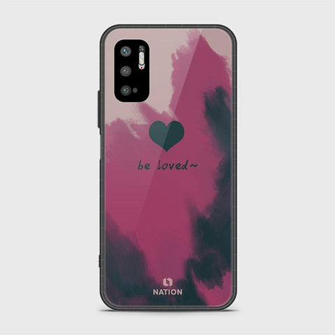 Xiaomi Redmi Note 10 5G Cover - Onation Heart Series - HQ Ultra Shine Premium Infinity Glass Soft Silicon Borders Case