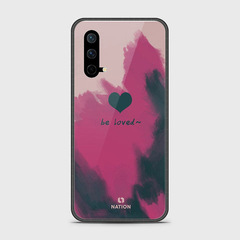 OnePlus Nord CE 5G Cover- Onation Heart Series - HQ Ultra Shine Premium Infinity Glass Soft Silicon Borders Case