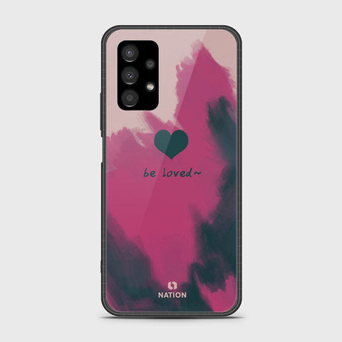 Samsung Galaxy A13 4G Cover- Onation Heart Series - HQ Ultra Shine Premium Infinity Glass Soft Silicon Borders Case