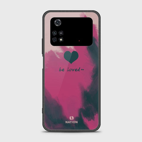 Xiaomi Poco M4 Pro 4G Cover- Onation Heart Series - HQ Ultra Shine Premium Infinity Glass Soft Silicon Borders Case