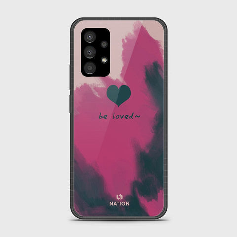 Samsung Galaxy A23 Cover- Onation Heart Series - HQ Ultra Shine Premium Infinity Glass Soft Silicon Borders Case