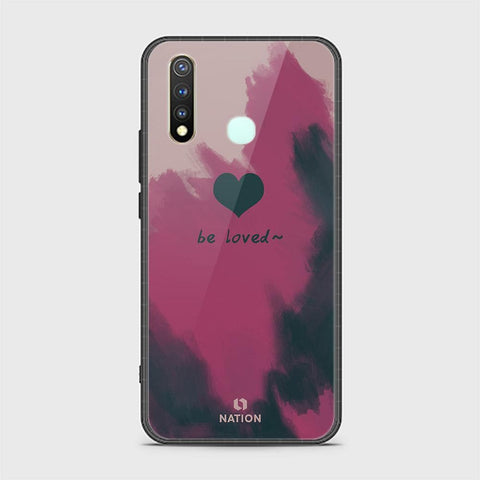 Vivo Y19 Cover - ONation Heart Series - HQ Ultra Shine Premium Infinity Glass Soft Silicon Borders Case