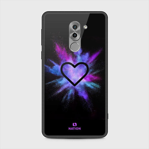 Huawei Honor 6X / Mate 9 Lite Cover - ONation Heart Series - HQ Ultra Shine Premium Infinity Glass Soft Silicon Borders Case