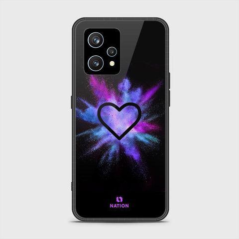 Realme Narzo 50 Pro Cover- Onation Heart Series - HQ Ultra Shine Premium Infinity Glass Soft Silicon Borders Case