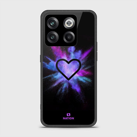 OnePlus Ace Pro Cover- Onation Heart Series - HQ Ultra Shine Premium Infinity Glass Soft Silicon Borders Case