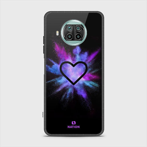 Xiaomi Mi 10T Lite Cover - ONation Heart Series - HQ Ultra Shine Premium Infinity Glass Soft Silicon Borders Case