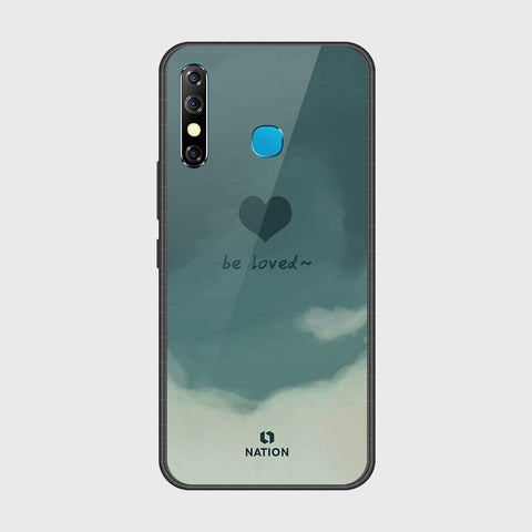 Tecno Spark 4 Cover- Onation Heart Series - HQ Ultra Shine Premium Infinity Glass Soft Silicon Borders Case