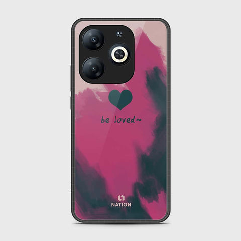 Tecno Spark 20 Cover- Onation Heart Series - HQ Ultra Shine Premium Infinity Glass Soft Silicon Borders Case