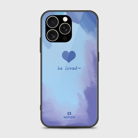 iPhone 15 Pro Cover- Onation Heart Series - HQ Ultra Shine Premium Infinity Glass Soft Silicon Borders Case