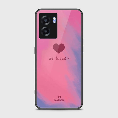 Realme Narzo 50 5G Cover- Onation Heart Series - HQ Ultra Shine Premium Infinity Glass Soft Silicon Borders Case