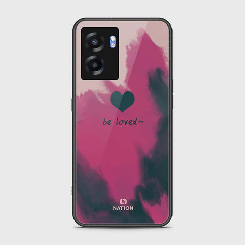 Realme Q5i Cover- Onation Heart Series - HQ Ultra Shine Premium Infinity Glass Soft Silicon Borders Case