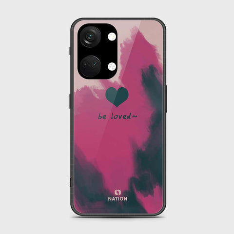 OnePlus Ace 2V Cover- Onation Heart Series - HQ Ultra Shine Premium Infinity Glass Soft Silicon Borders Case