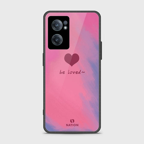 OnePlus Nord CE 2 5G Cover- Onation Heart Series - HQ Ultra Shine Premium Infinity Glass Soft Silicon Borders Case