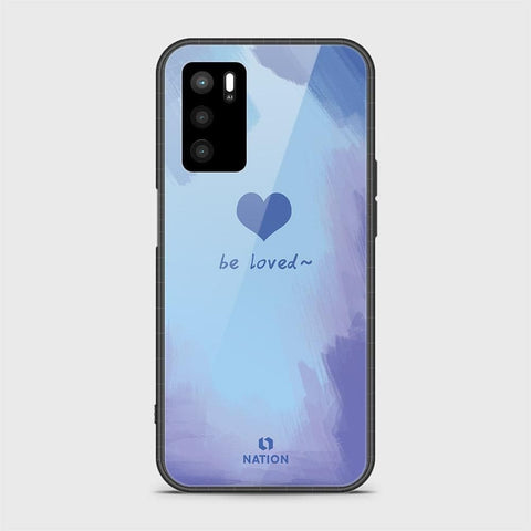 Oppo A16s Cover- Onation Heart Series - HQ Ultra Shine Premium Infinity Glass Soft Silicon Borders Case