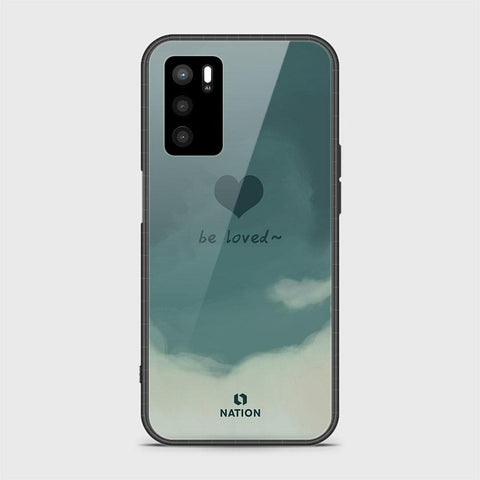 Oppo A16s Cover- Onation Heart Series - HQ Ultra Shine Premium Infinity Glass Soft Silicon Borders Case