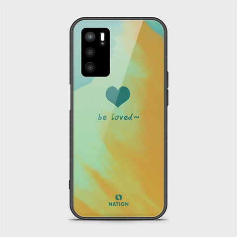 Oppo A16s Cover- Onation Heart Series - HQ Ultra Shine Premium Infinity Glass Soft Silicon Borders Case