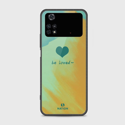 Xiaomi Poco M4 Pro Cover- Onation Heart Series - HQ Ultra Shine Premium Infinity Glass Soft Silicon Borders Case