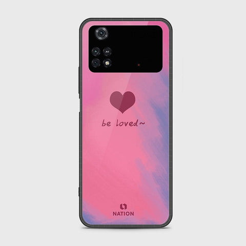 Xiaomi Poco M4 Pro Cover- Onation Heart Series - HQ Ultra Shine Premium Infinity Glass Soft Silicon Borders Case