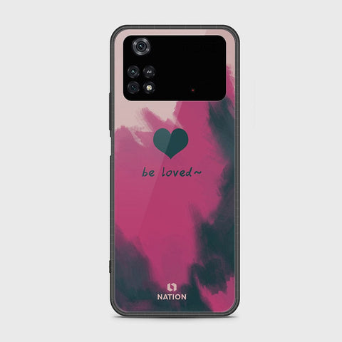 Xiaomi Poco M4 Pro Cover- Onation Heart Series - HQ Ultra Shine Premium Infinity Glass Soft Silicon Borders Case