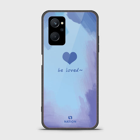 Realme 9i Cover - Onation Heart Series - HQ Ultra Shine Premium Infinity Glass Soft Silicon Borders Case