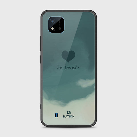 Realme Narzo 50i Cover- Onation Heart Series - HQ Ultra Shine Premium Infinity Glass Soft Silicon Borders Case