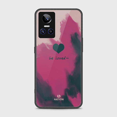 Realme GT Neo 3 Cover- Onation Heart Series - HQ Ultra Shine Premium Infinity Glass Soft Silicon Borders Case