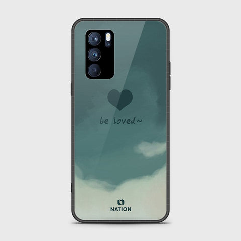 Oppo Reno 6 Pro 5G Cover - Onation Heart Series - HQ Ultra Shine Premium Infinity Glass Soft Silicon Borders Case