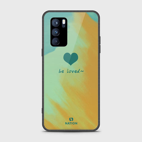 Oppo Reno 6 Pro 5G Cover - Onation Heart Series - HQ Ultra Shine Premium Infinity Glass Soft Silicon Borders Case