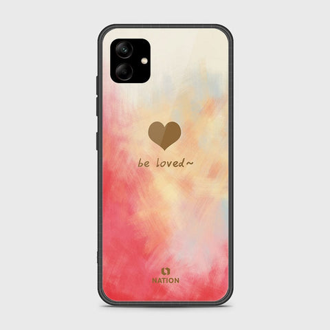 Samsung Galaxy M04 4G Cover - Onation Heart Series - HQ Ultra Shine Premium Infinity Glass Soft Silicon Borders Case