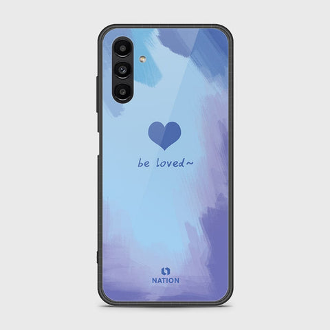 Samsung Galaxy A04s Cover- Onation Heart Series - HQ Ultra Shine Premium Infinity Glass Soft Silicon Borders Case