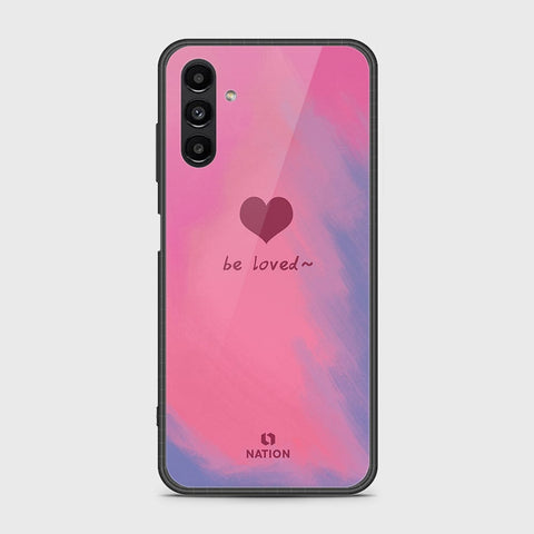 Samsung Galaxy A04s Cover- Onation Heart Series - HQ Ultra Shine Premium Infinity Glass Soft Silicon Borders Case