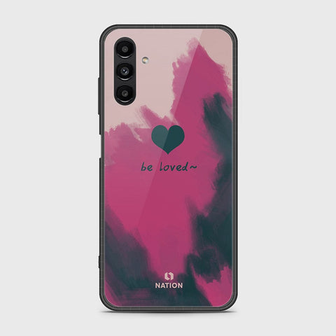 Samsung Galaxy A04s Cover- Onation Heart Series - HQ Ultra Shine Premium Infinity Glass Soft Silicon Borders Case