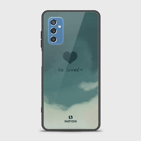 Samsung Galaxy M52 5G Cover- Onation Heart Series - HQ Ultra Shine Premium Infinity Glass Soft Silicon Borders Case